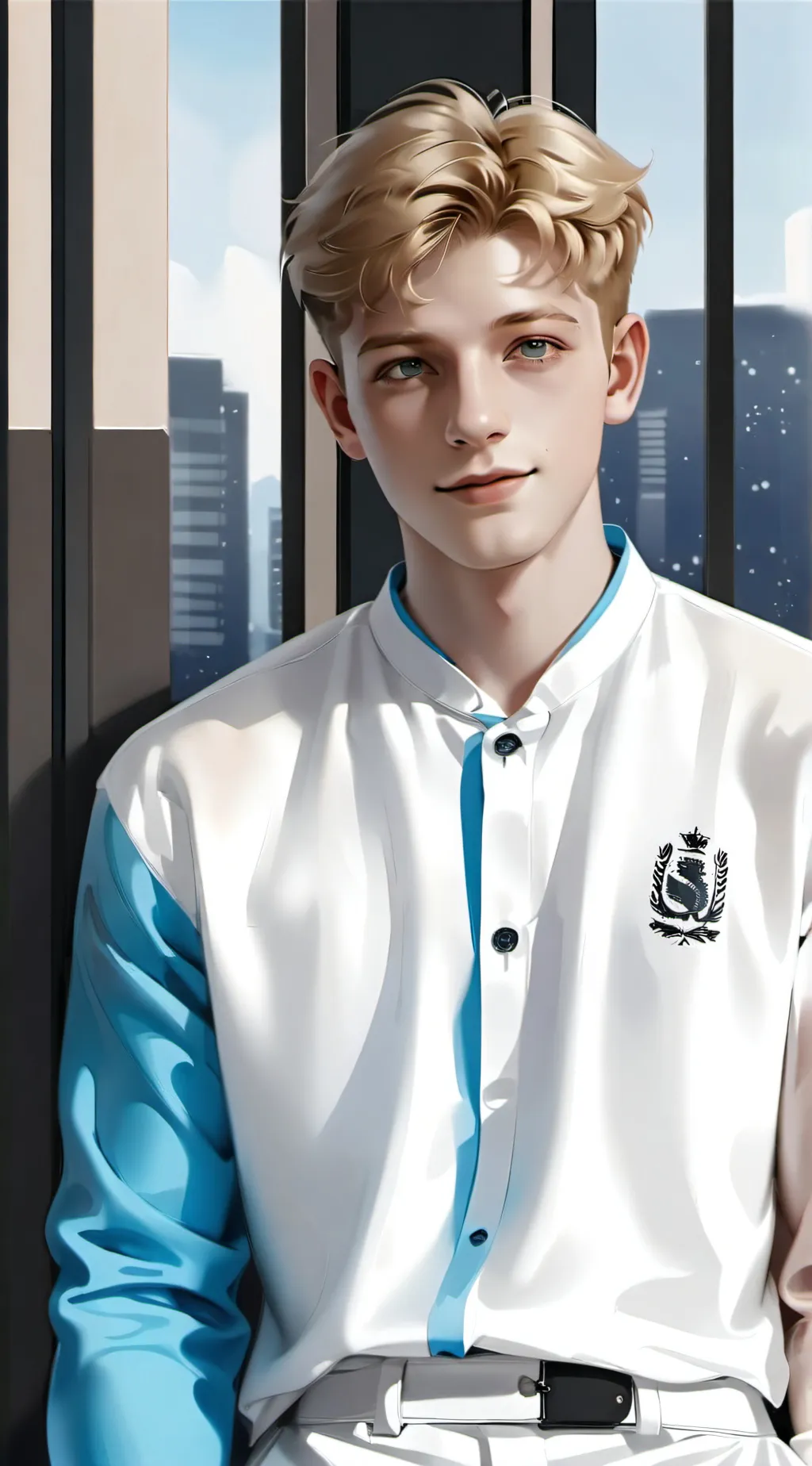 ai character: U choose background