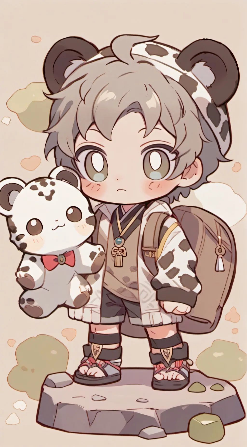 ai character: Leo background