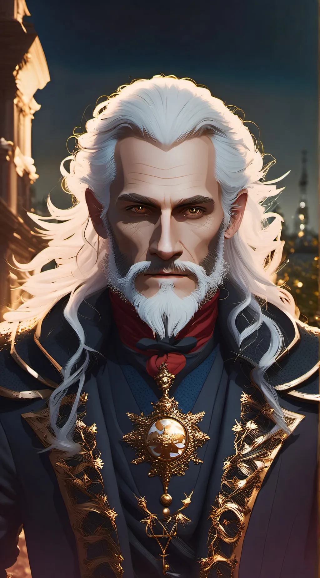 ai character: Paris Skyle background