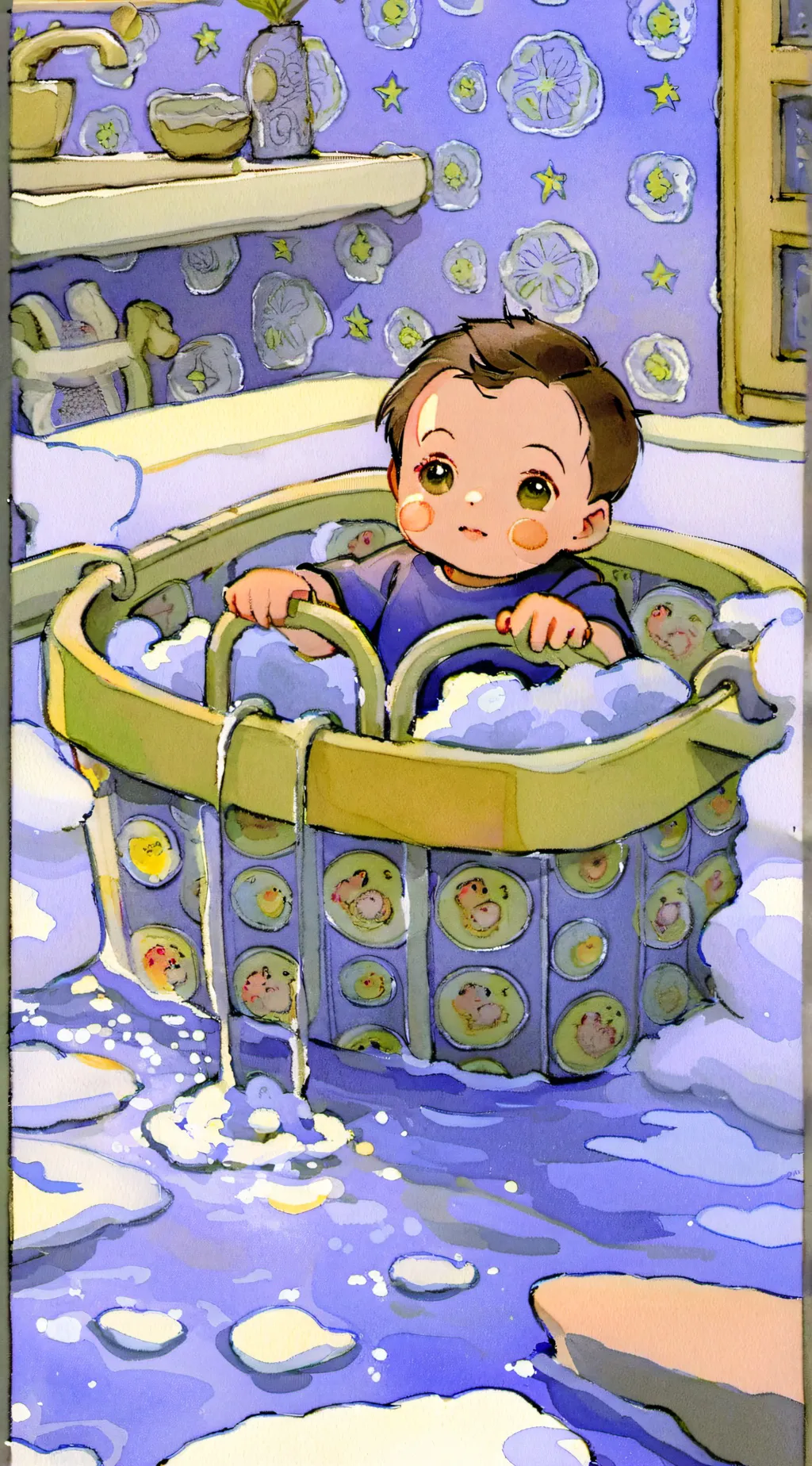 ai character: Stupid baby background