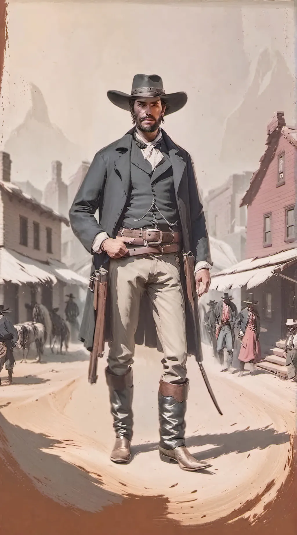 ai character: Sheriff  background