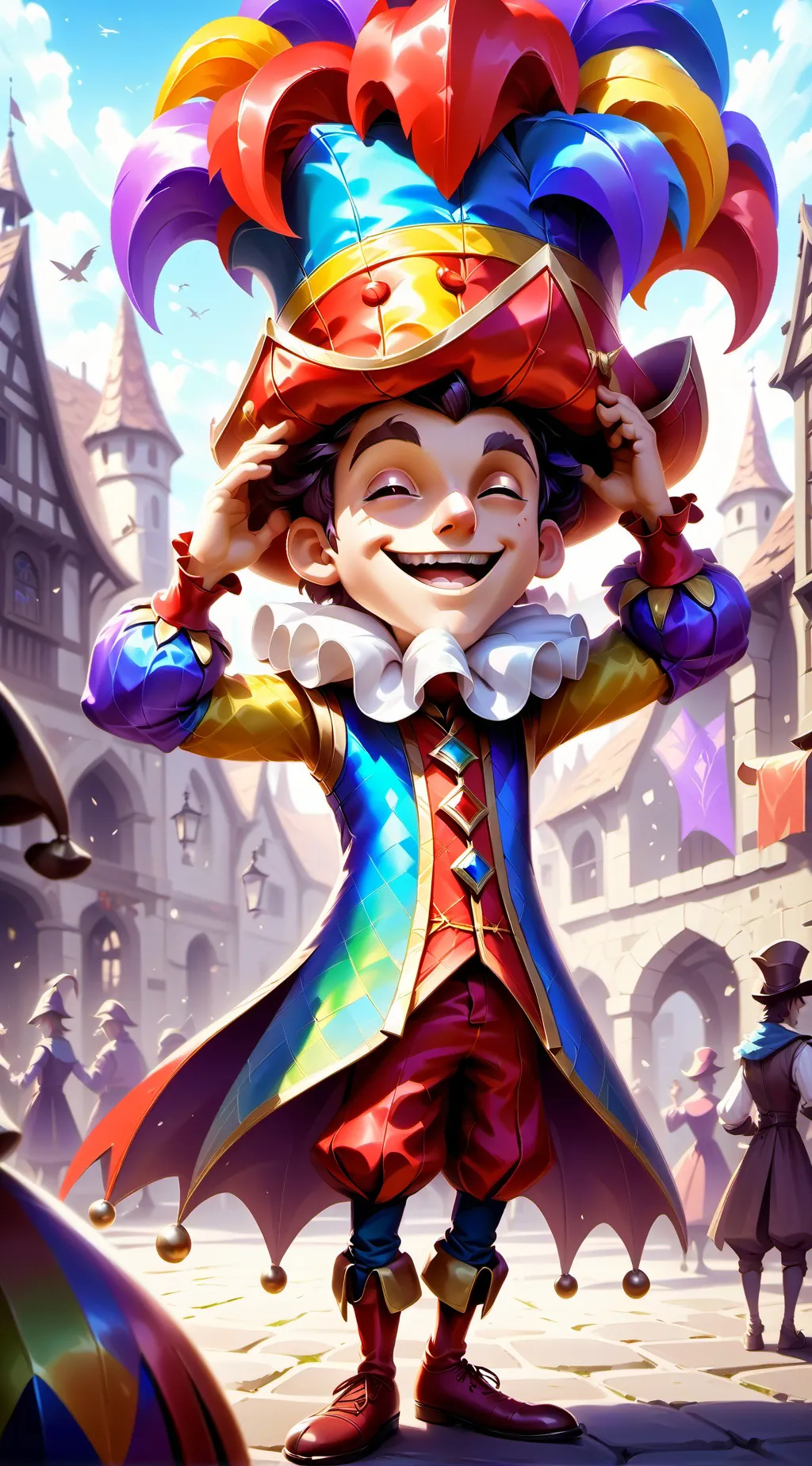 ai character: fizzarolli background