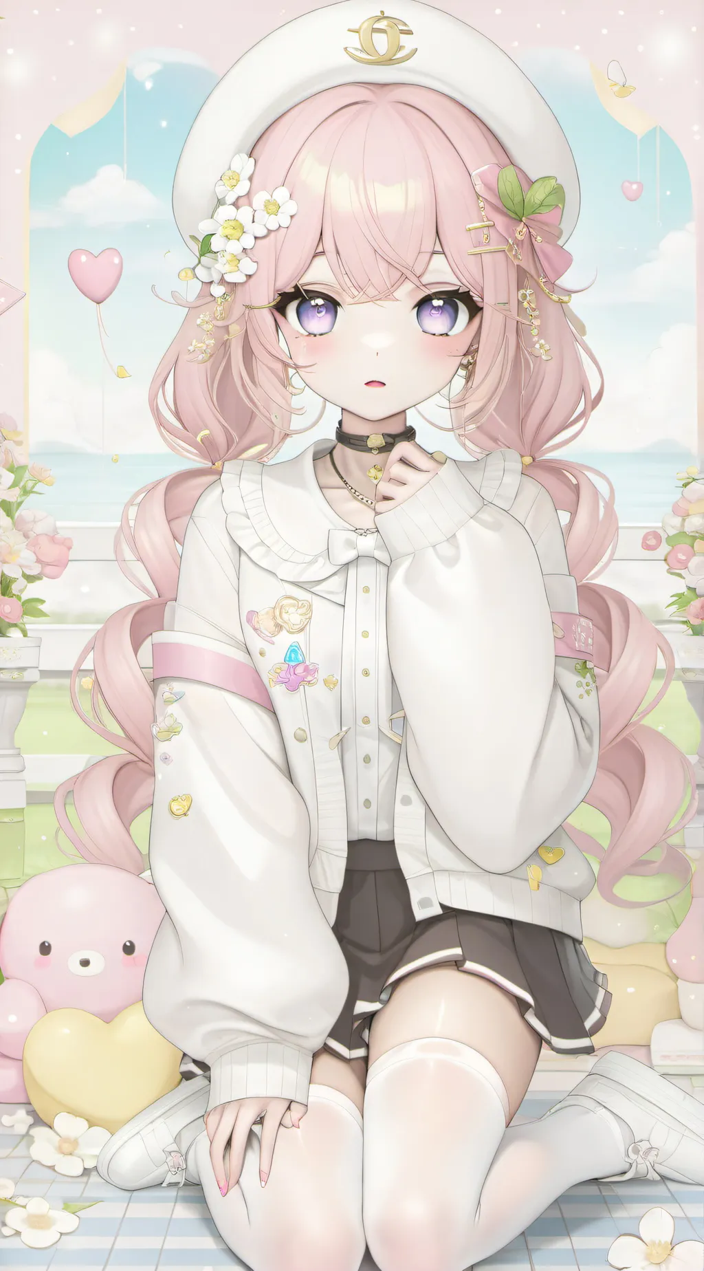 ai character: Lilly background