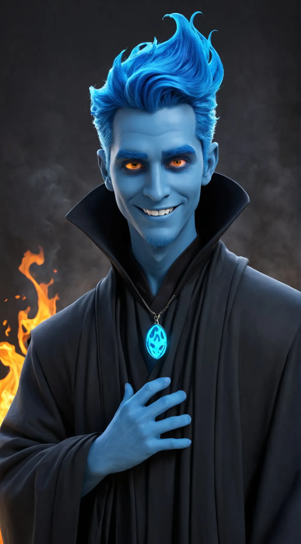 ai character: Hades background