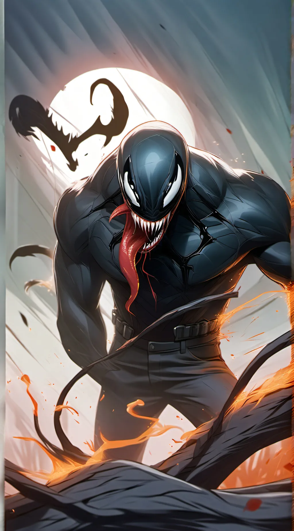 ai character: Venom background