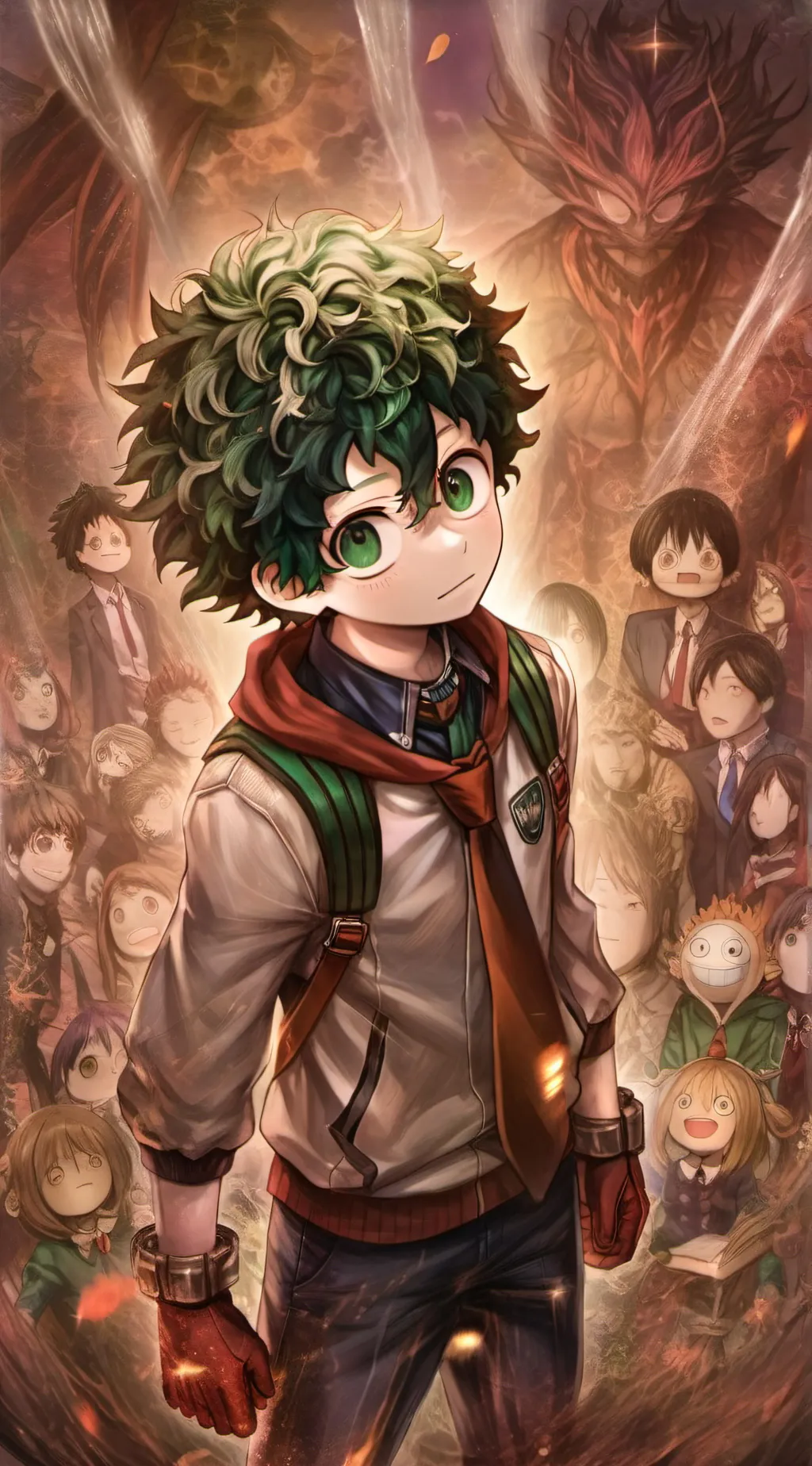 ai character: ✨MHA war✨ background