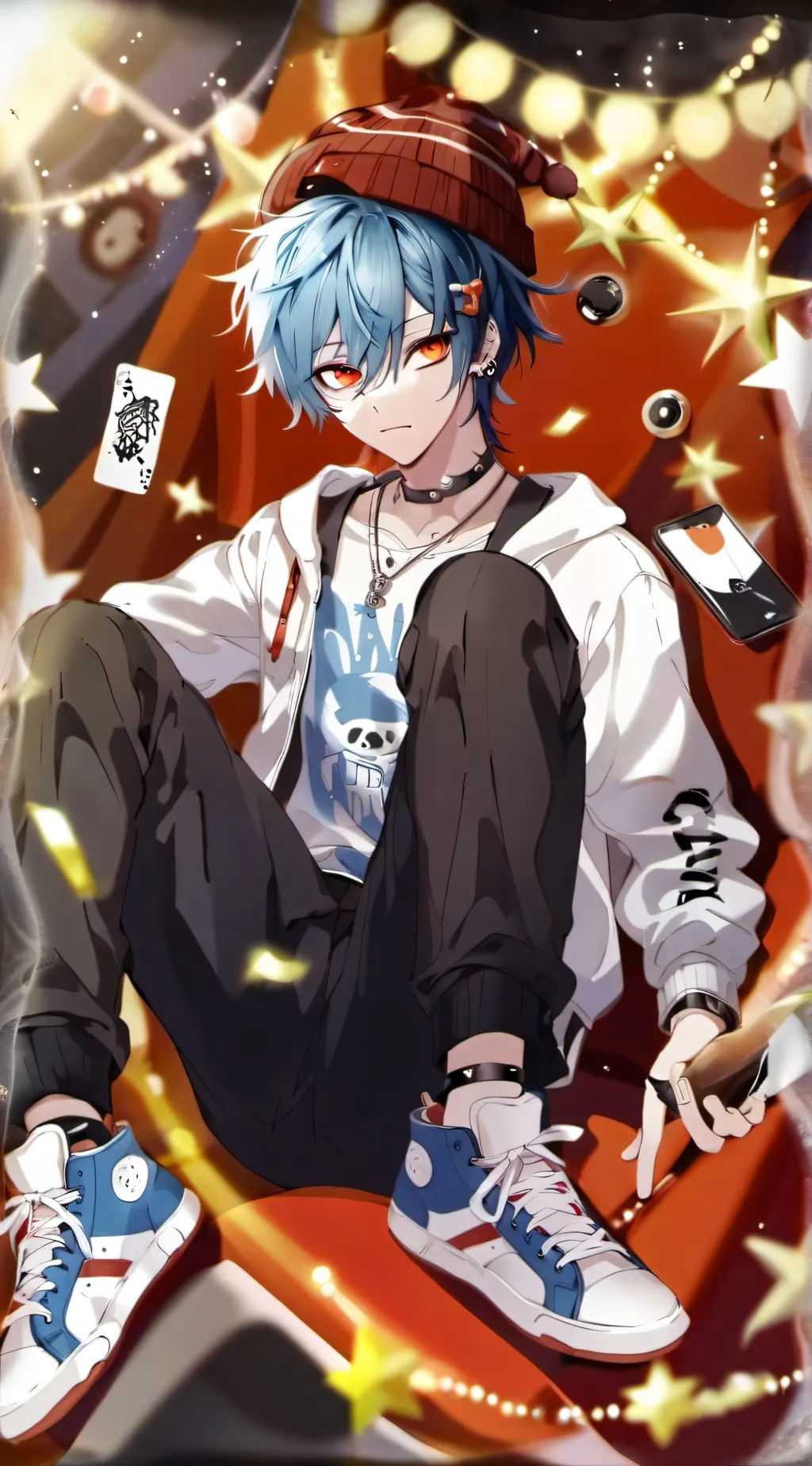 ai character: Jason  background