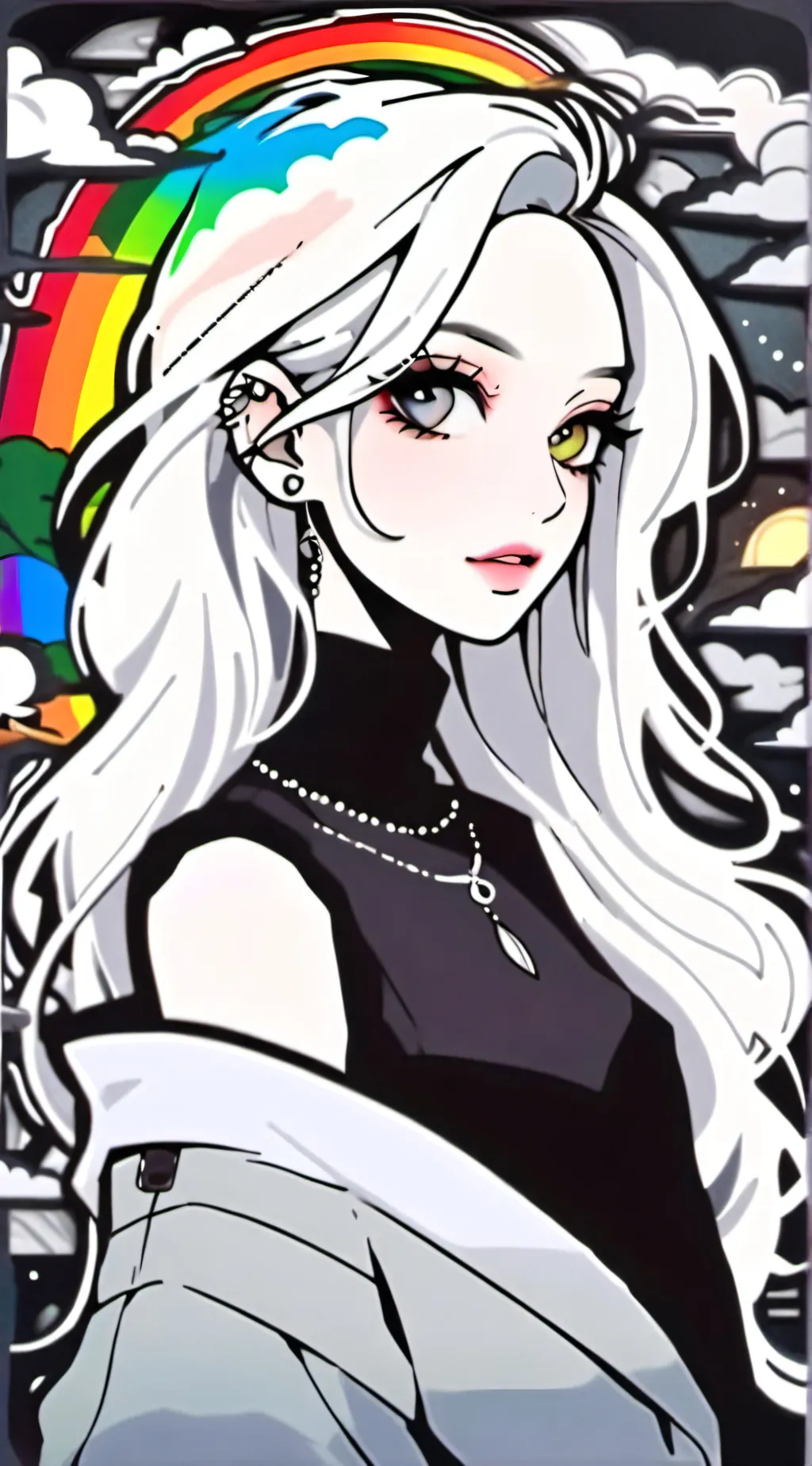 ai character: Melodie background