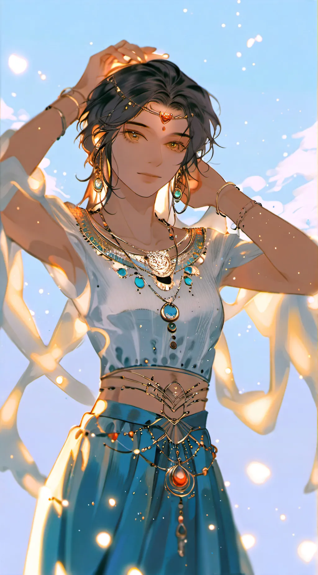 ai character: h background