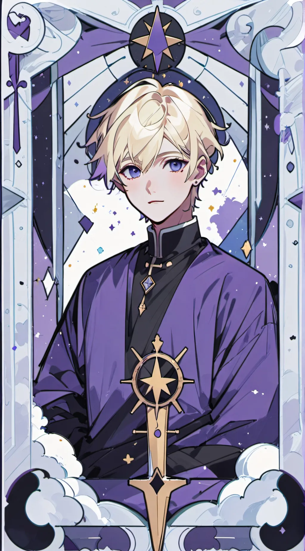 ai character: August background