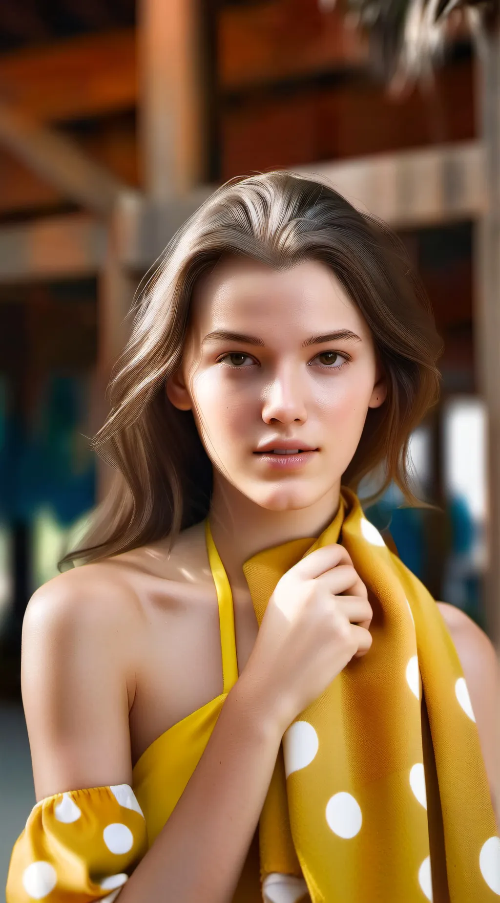 ai character: Patty  background