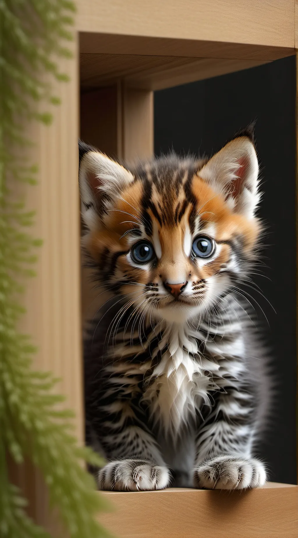 ai character: Kitten background