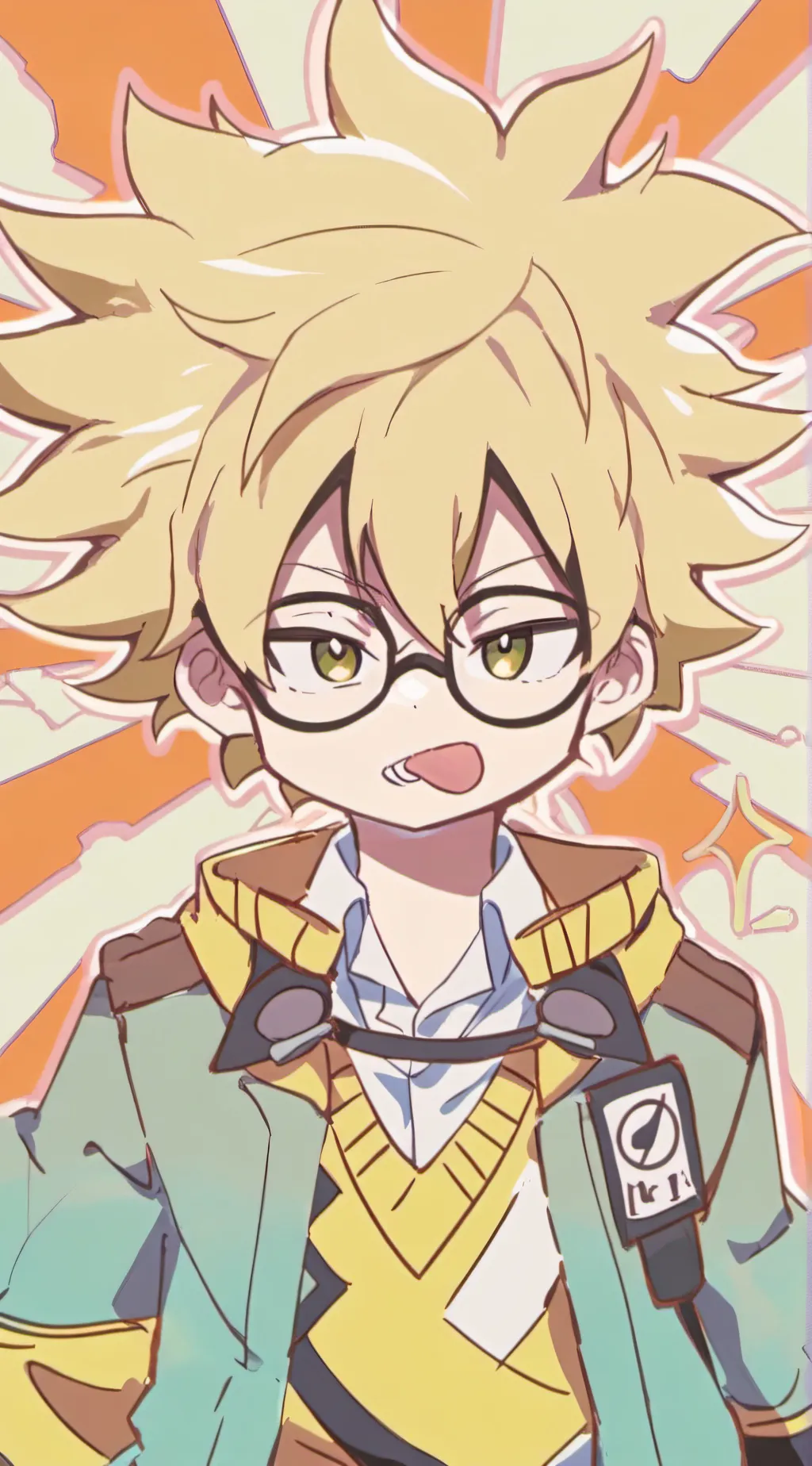 ai character: Denki background