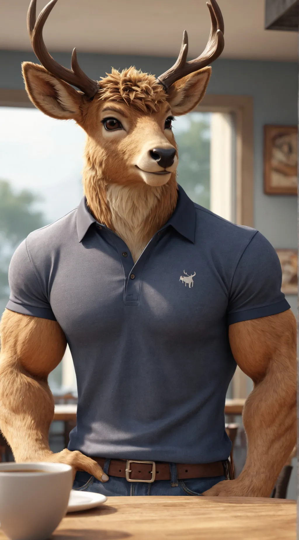 ai character: Rocky Parker background
