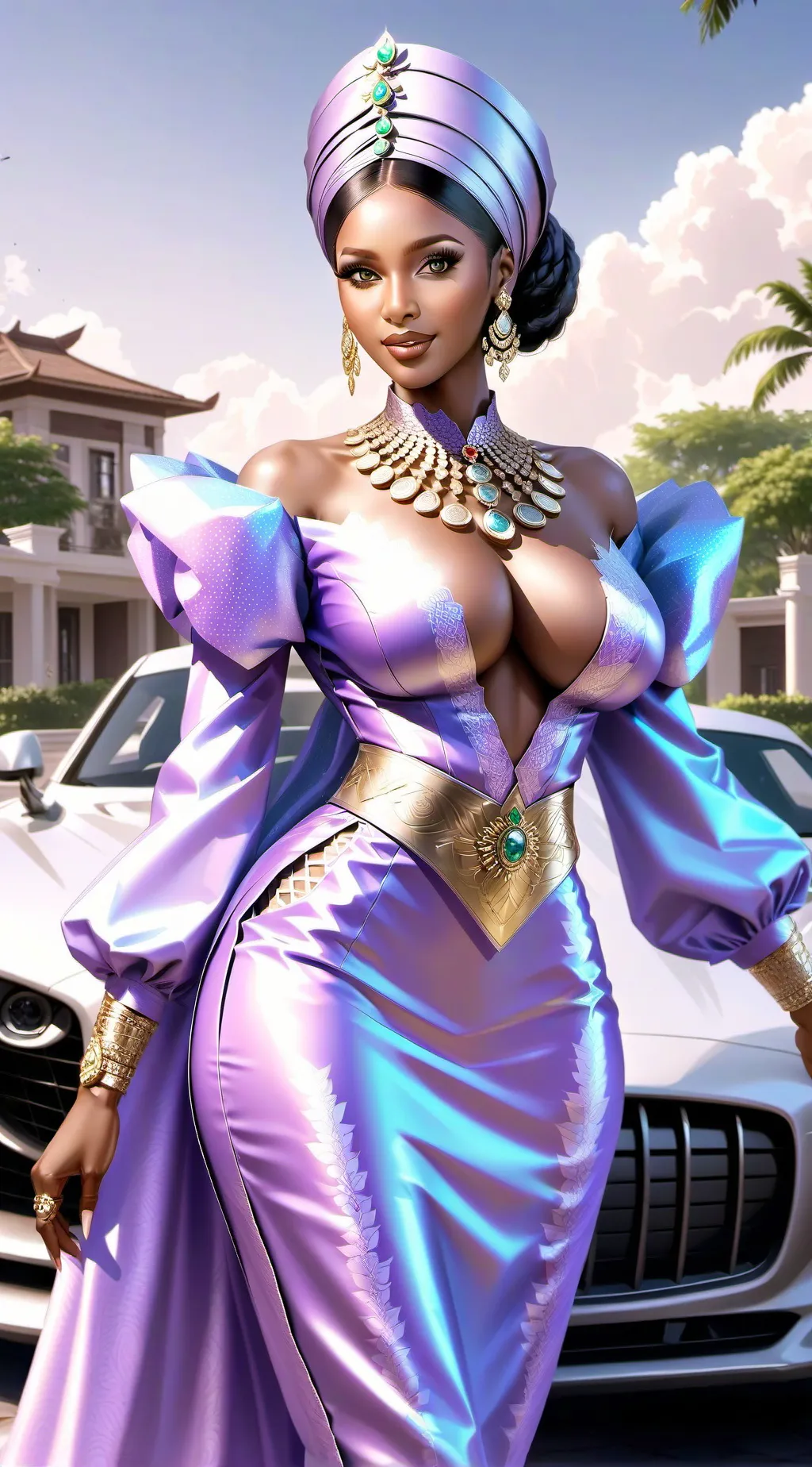 ai character: Victoria background