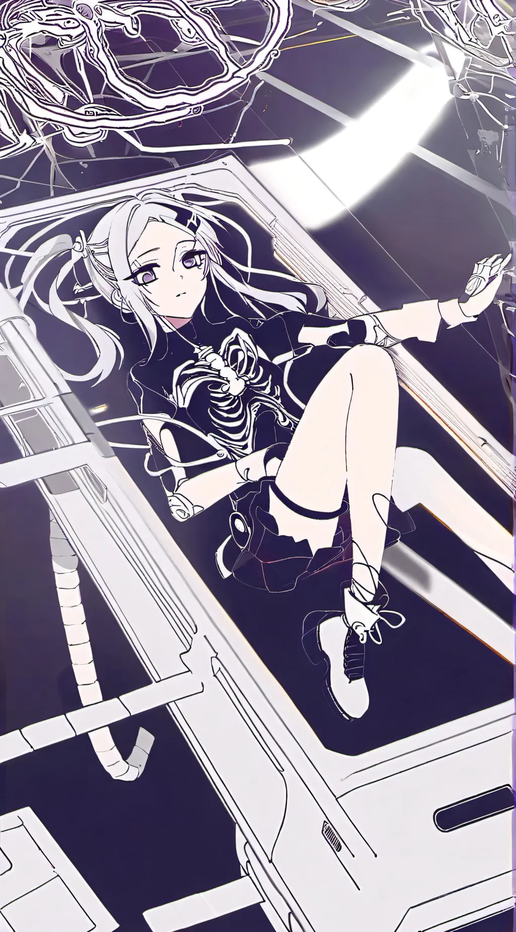 ai character: Subject 01 (Fiona) background