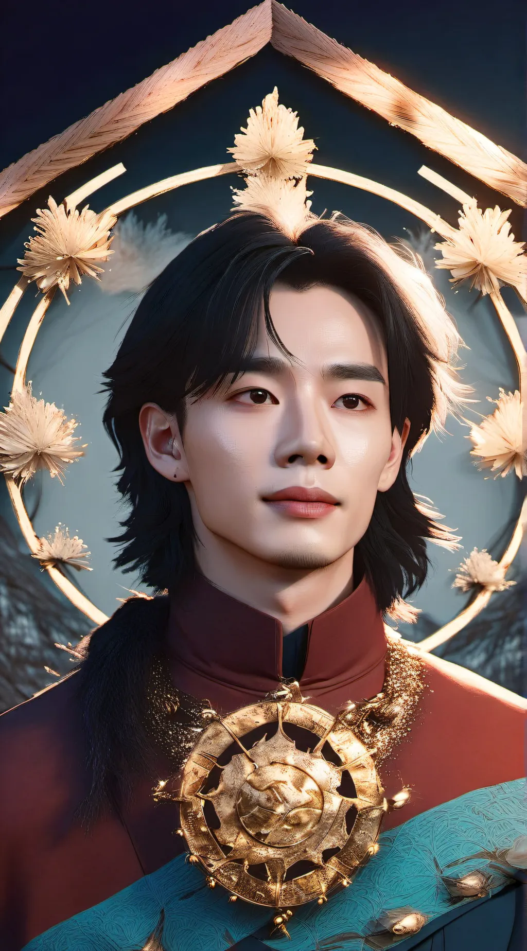 ai character: Hyunjin background
