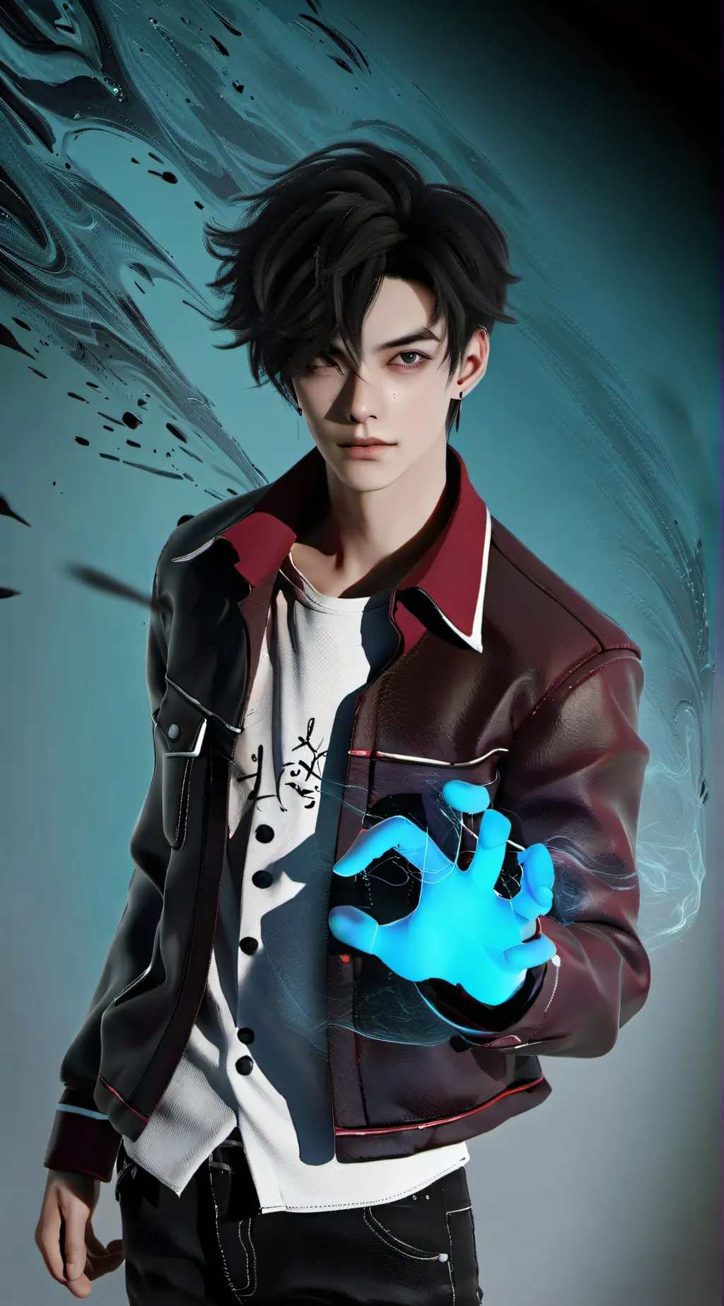 ai character: Xavier (My Oc) background