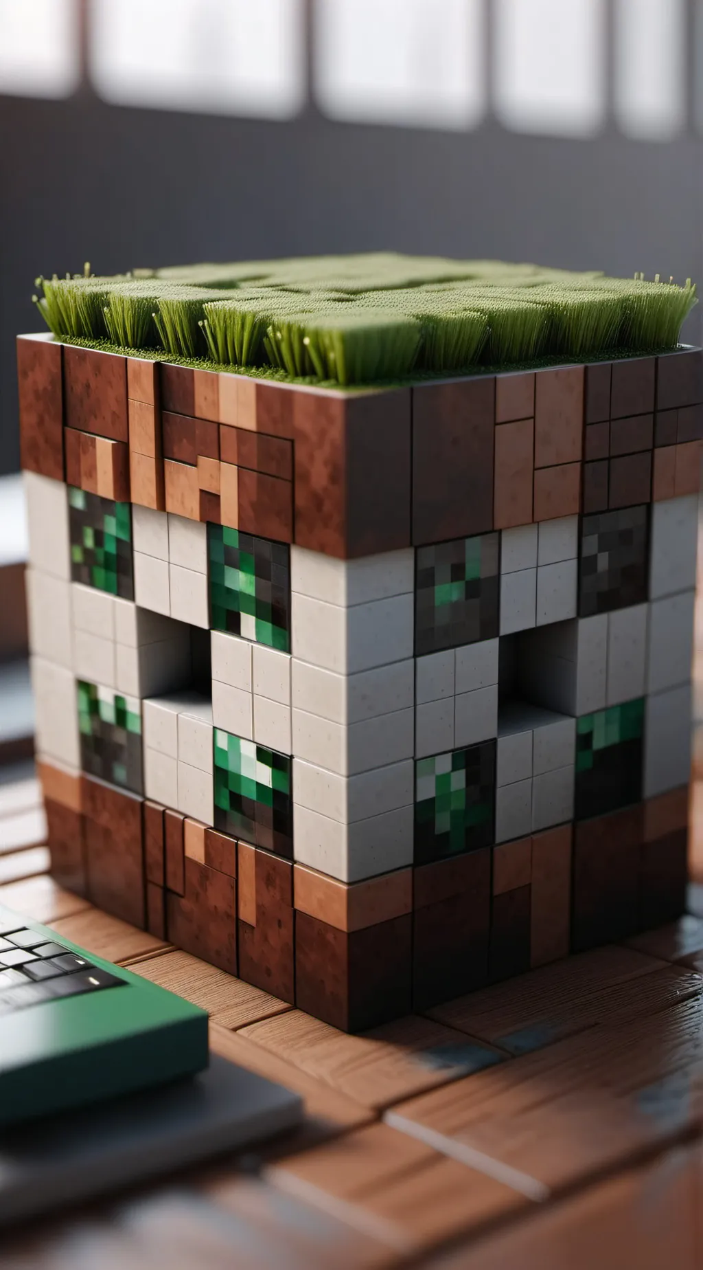 ai character: Minecraft Mobs background