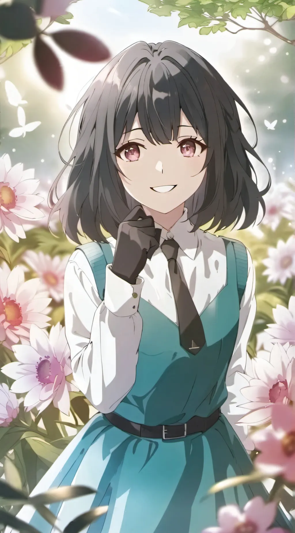 ai character: luna background