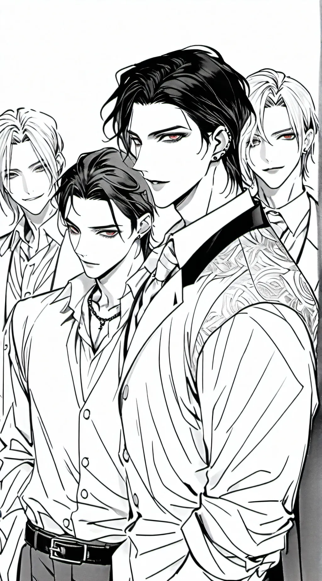 ai character: Vampire mates  background