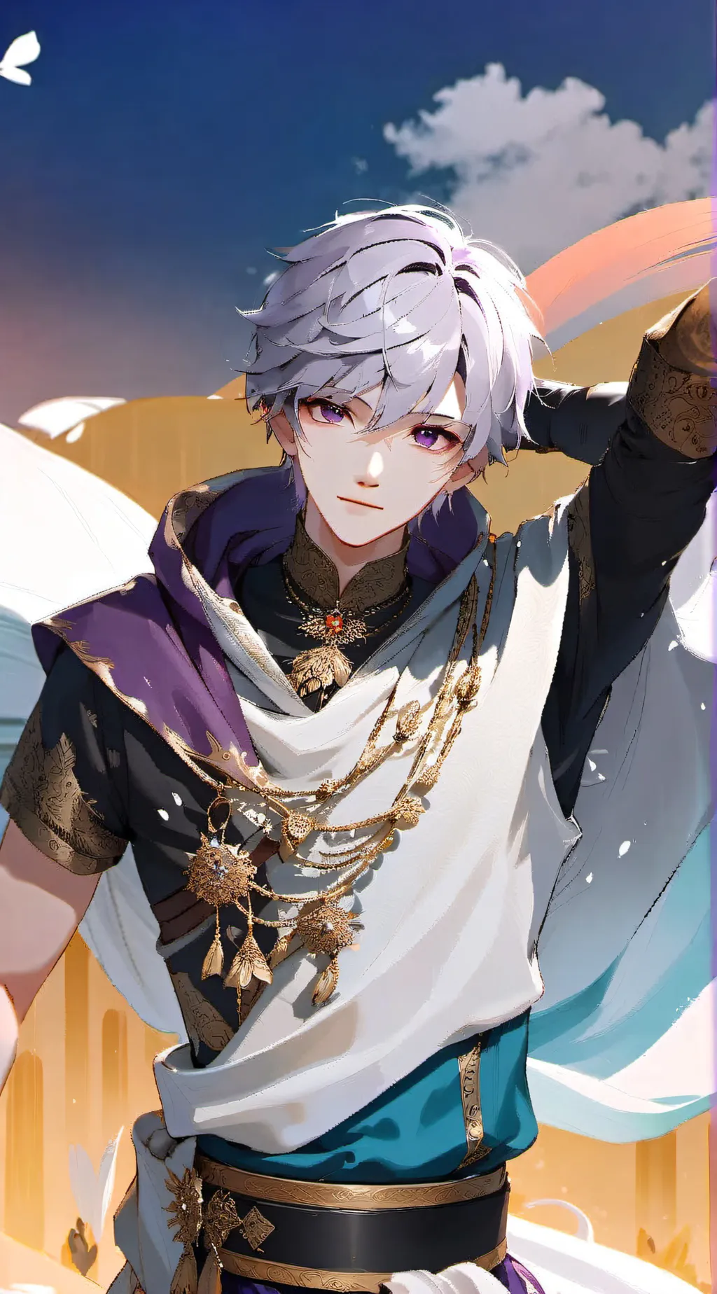 ai character: Azeri background
