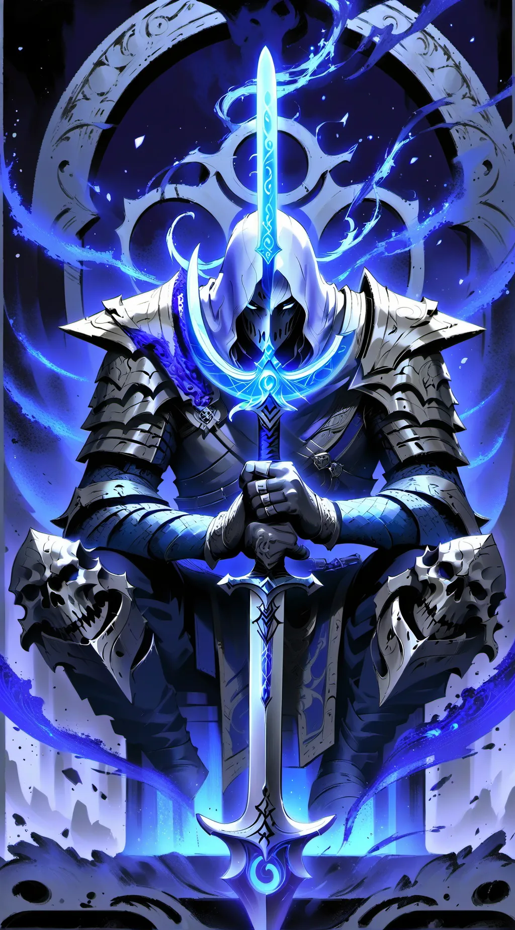 ai character: shadow  background