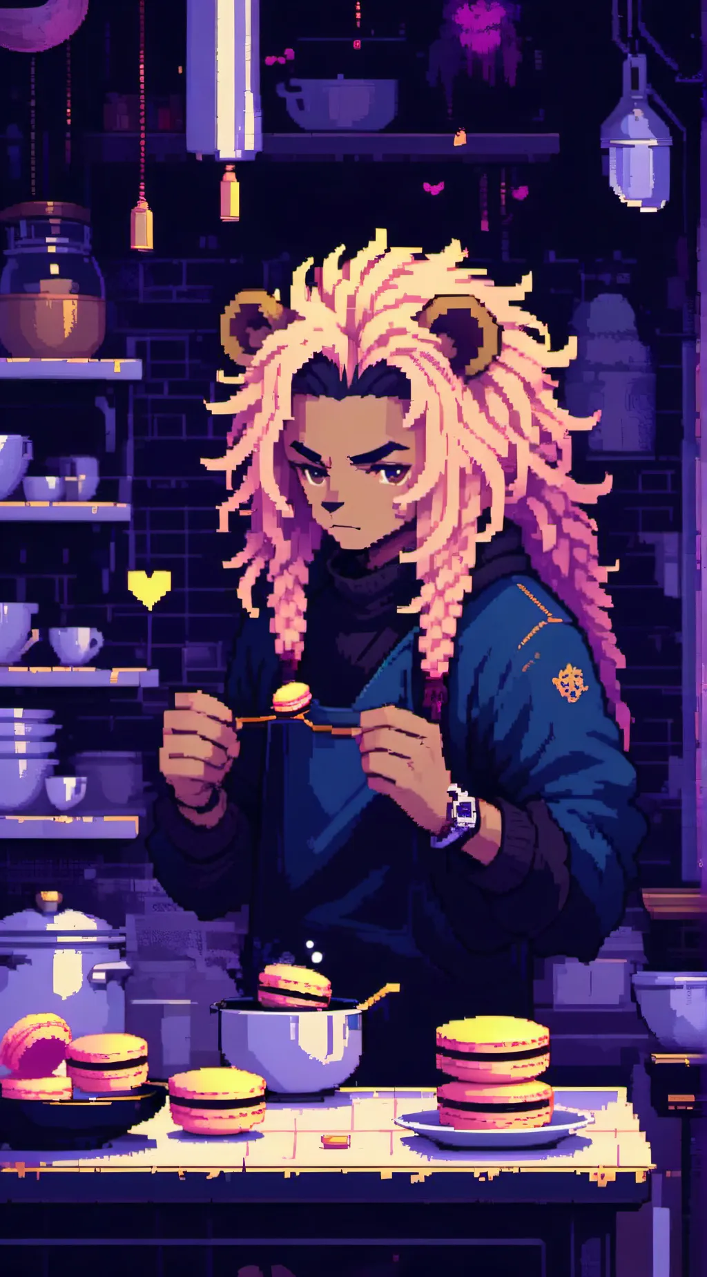 ai character: Lorenzo background