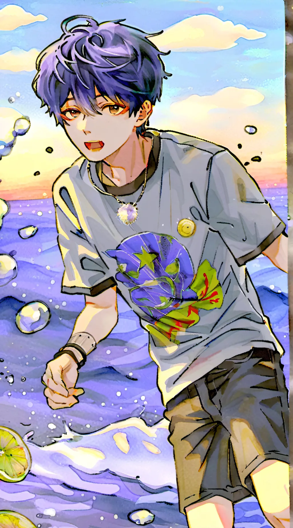 ai character: Harrison  background