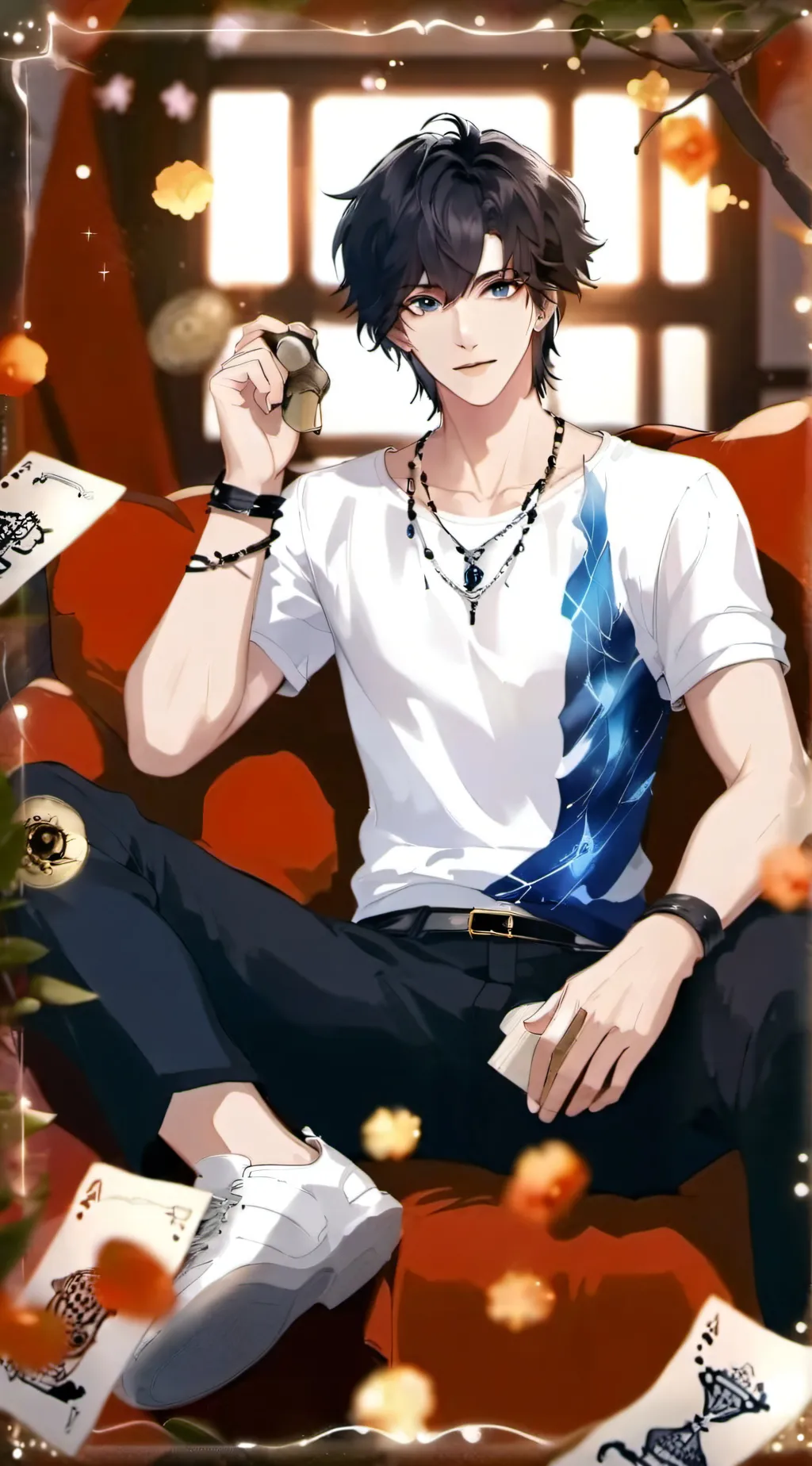 ai character: Leo (remake) background