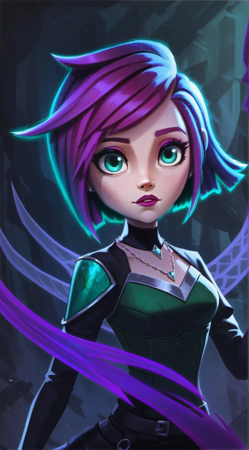 ai character: Tecna background