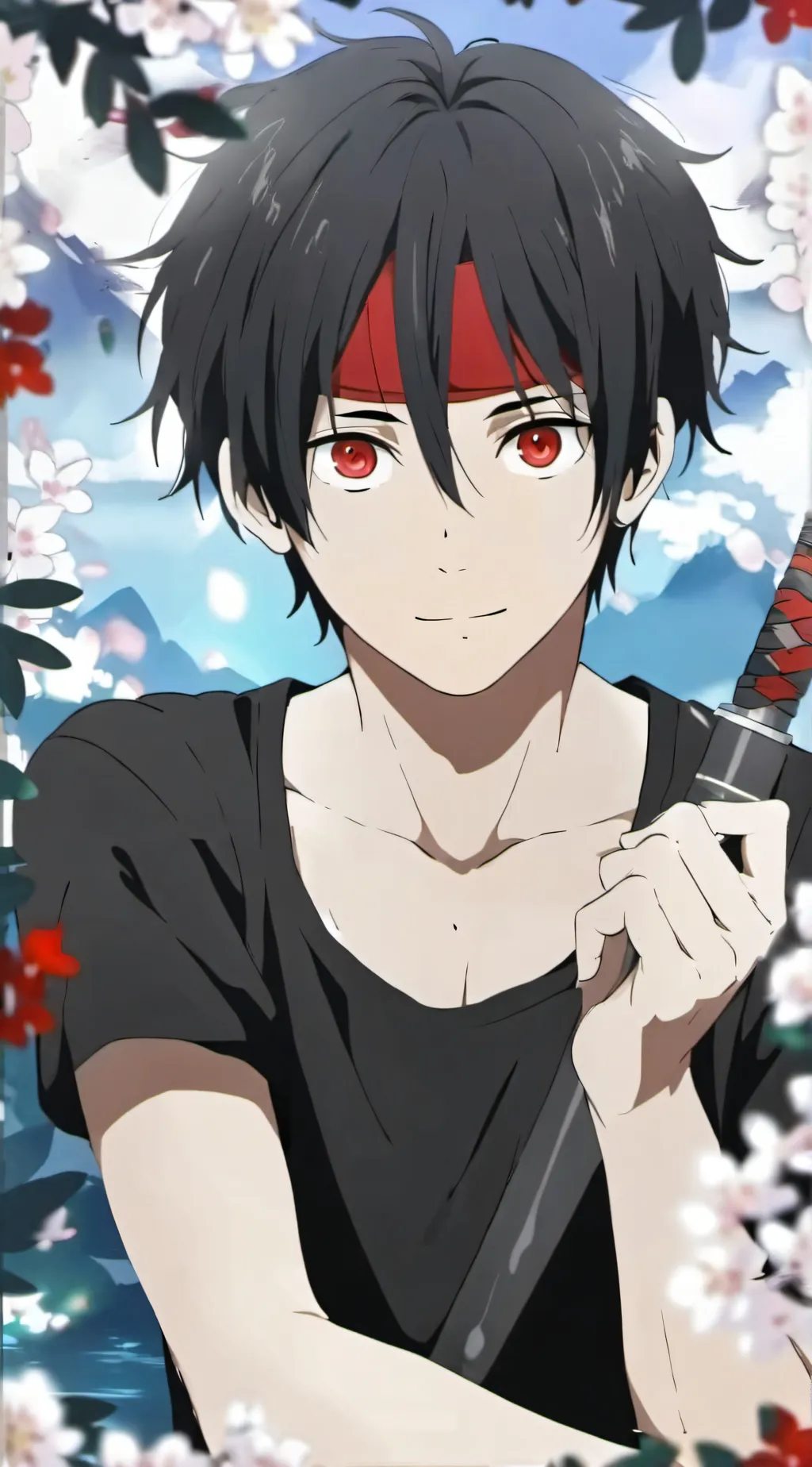ai character: konoha  background