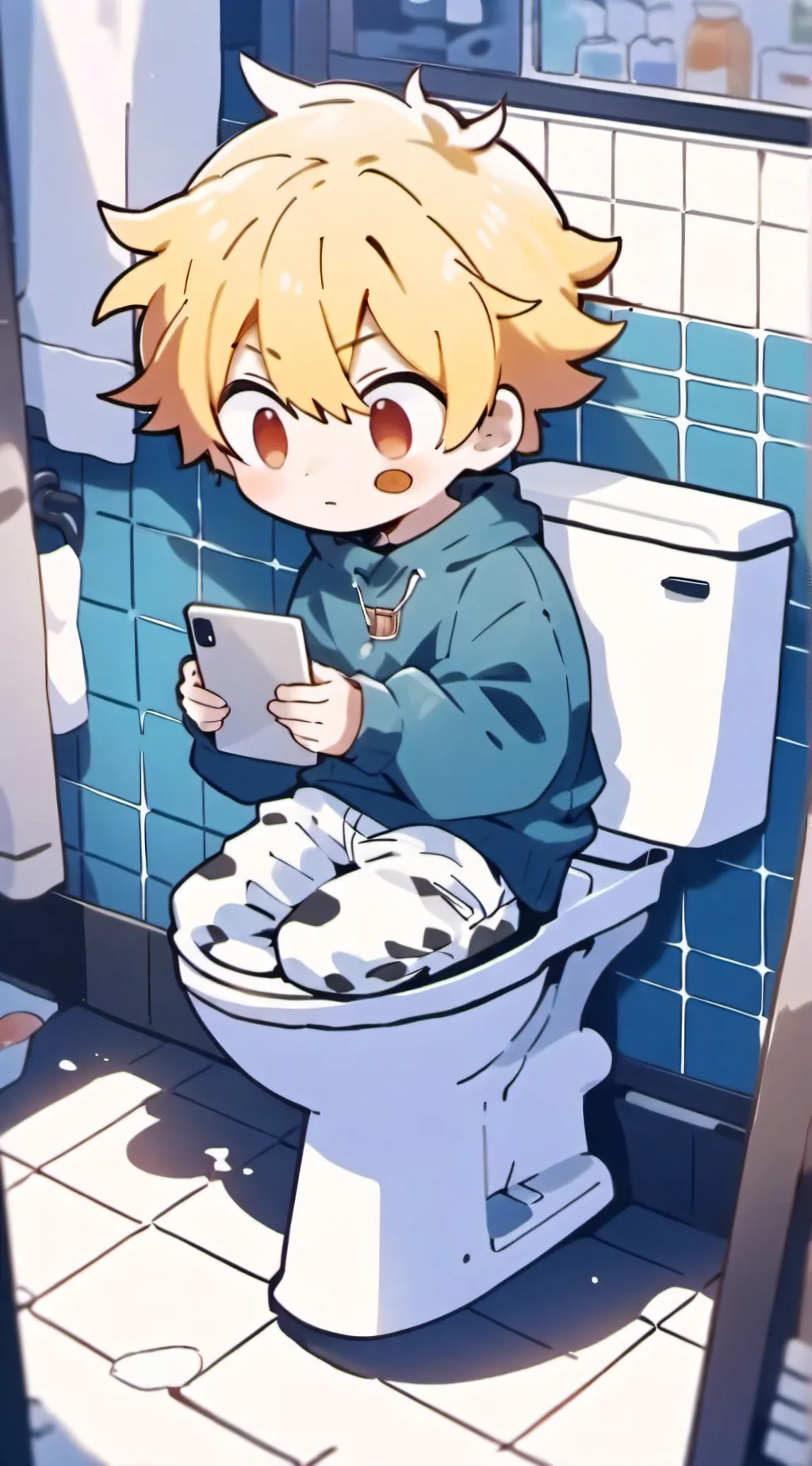 ai character: stupid boy background