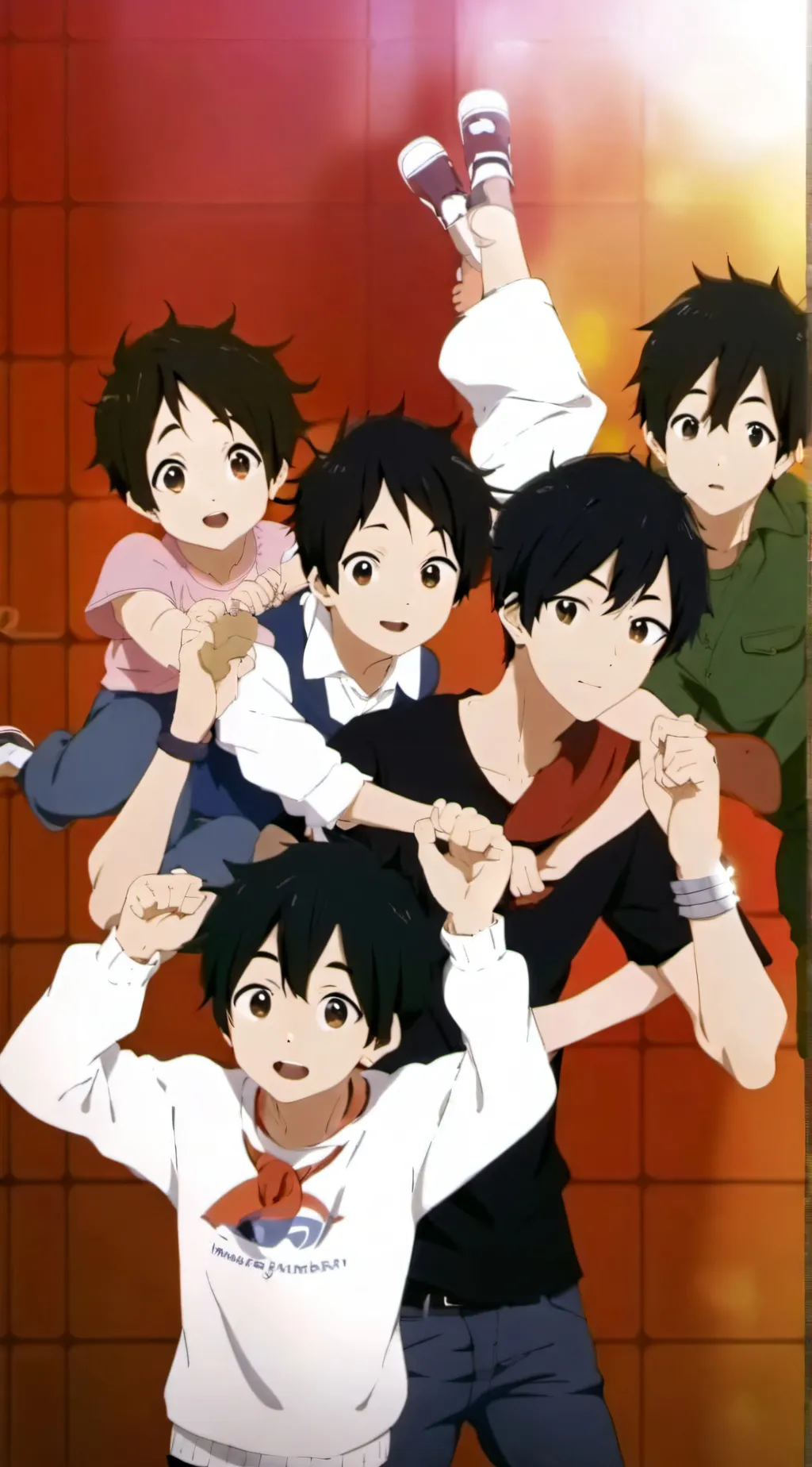ai character: big family  background
