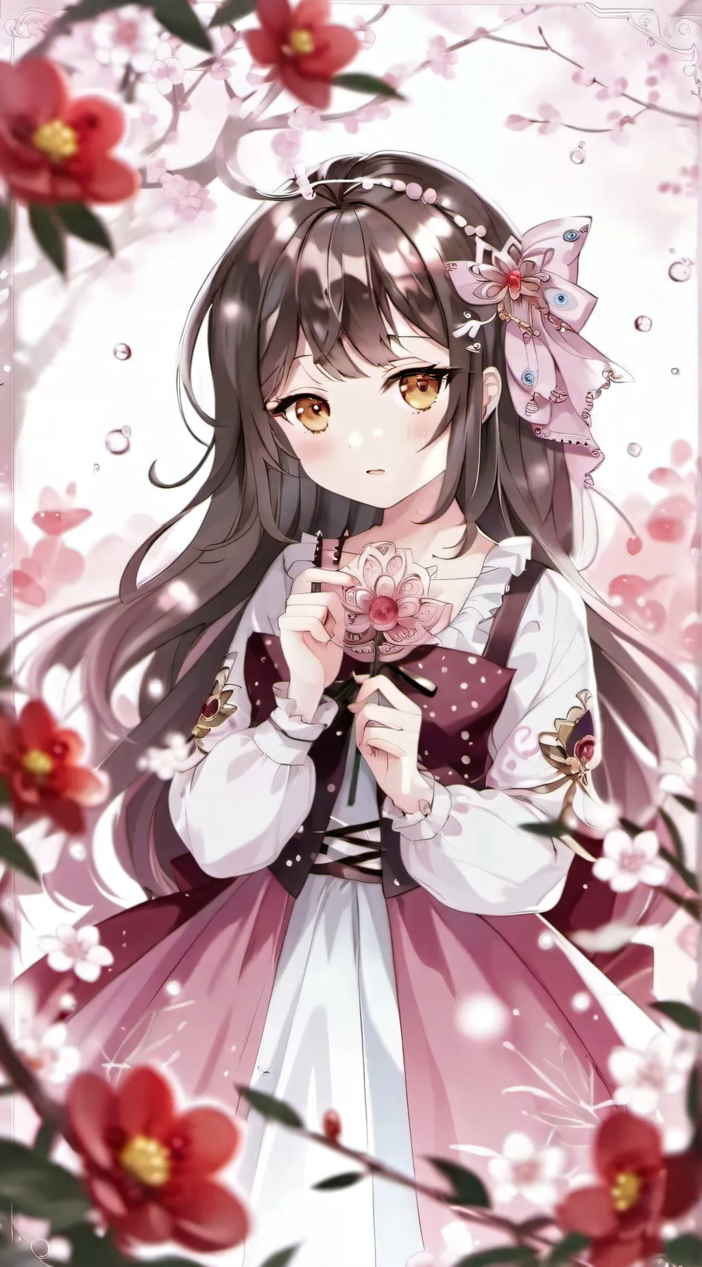 ai character: 🌸addie🌸 background