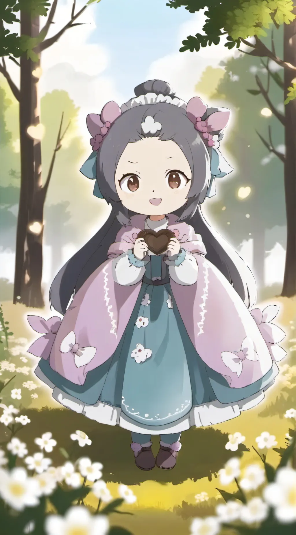 ai character: kurumi background