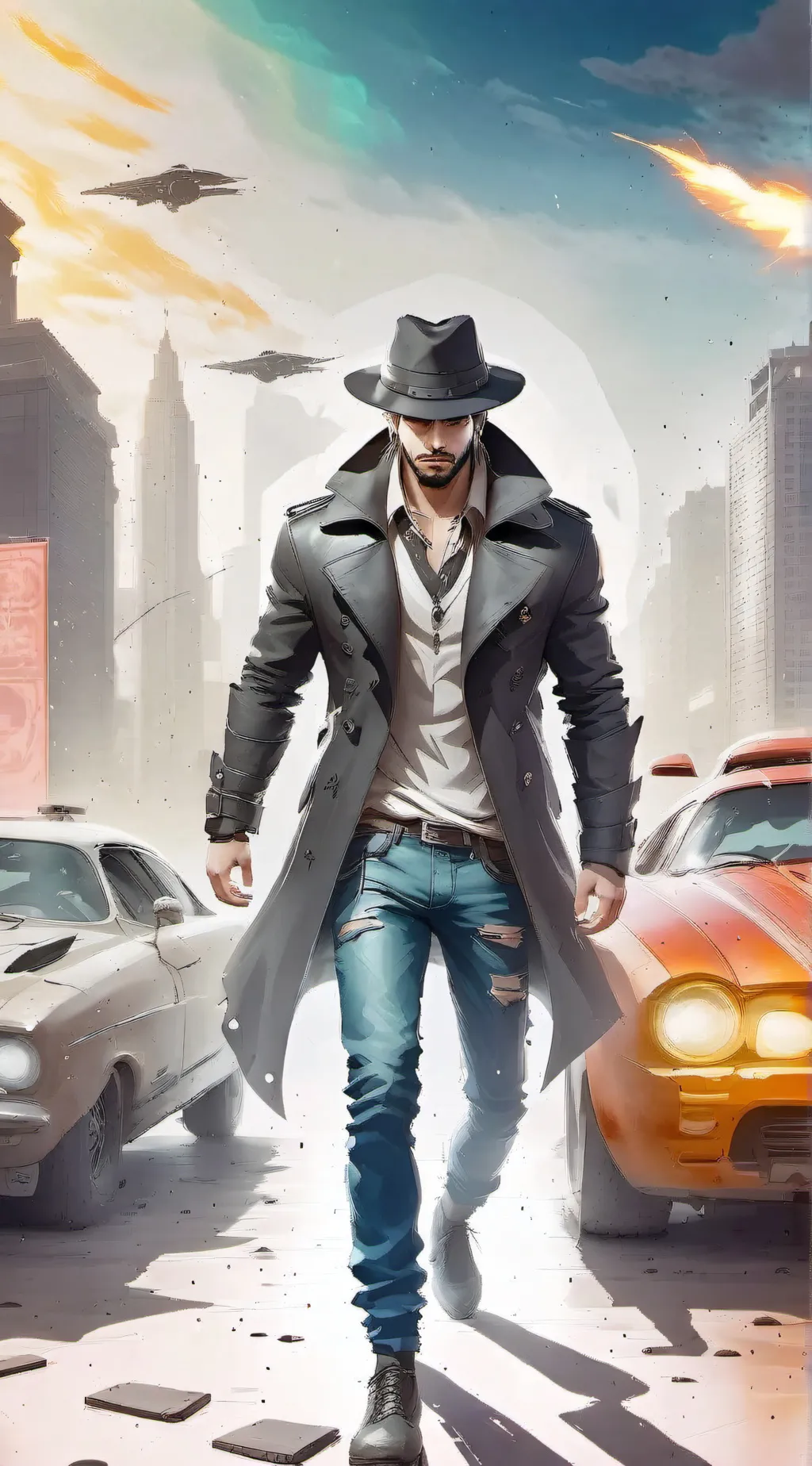 ai character: sam background