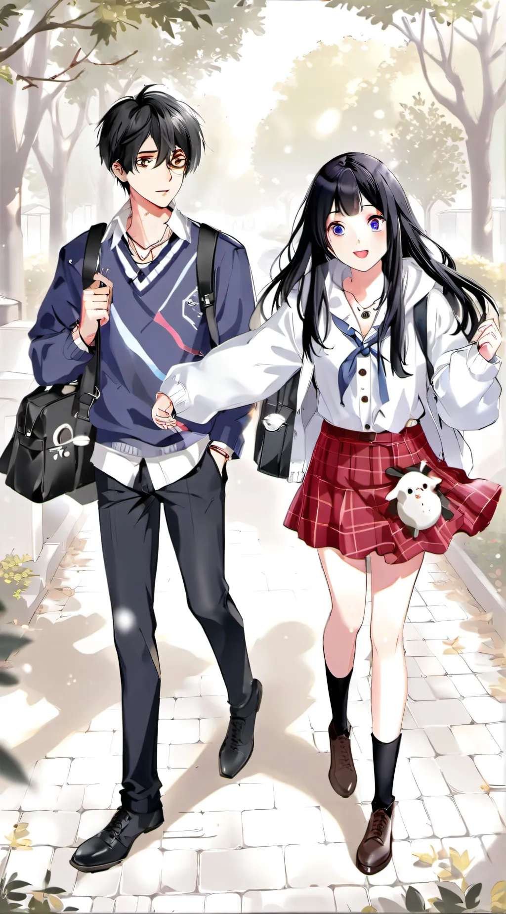 ai character: Max and yuri background