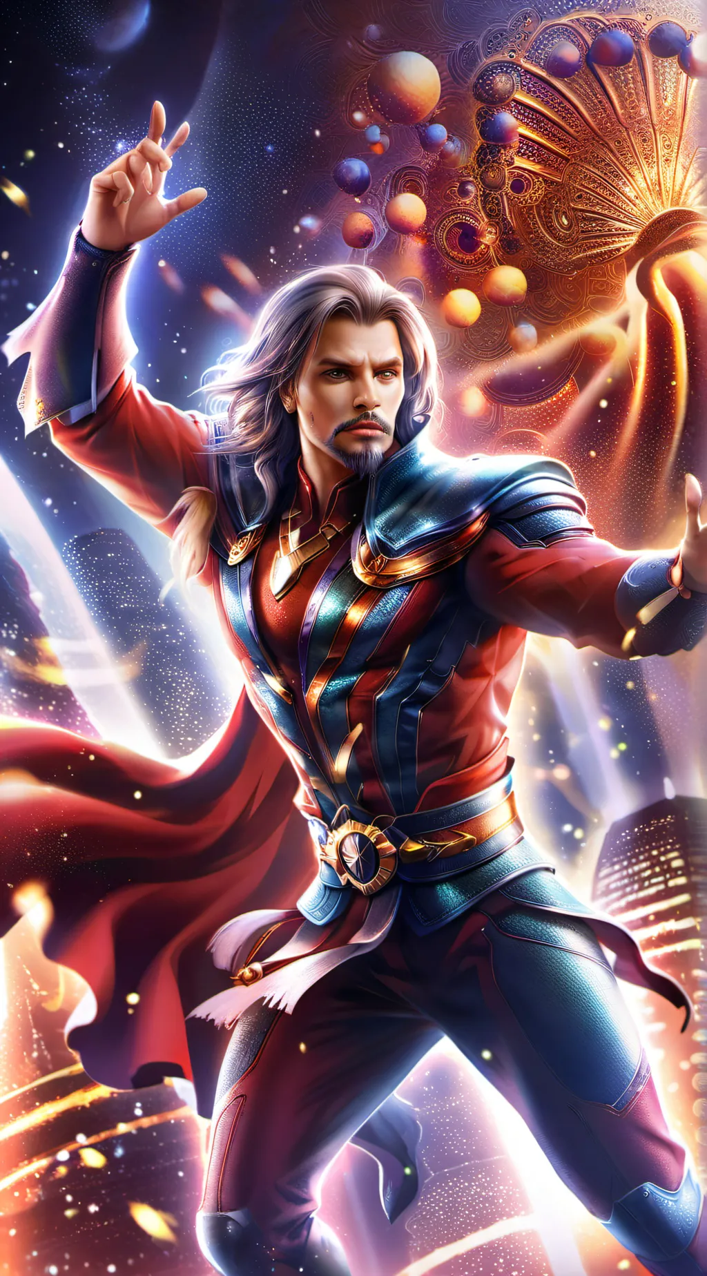 ai character: Avengers 1 background