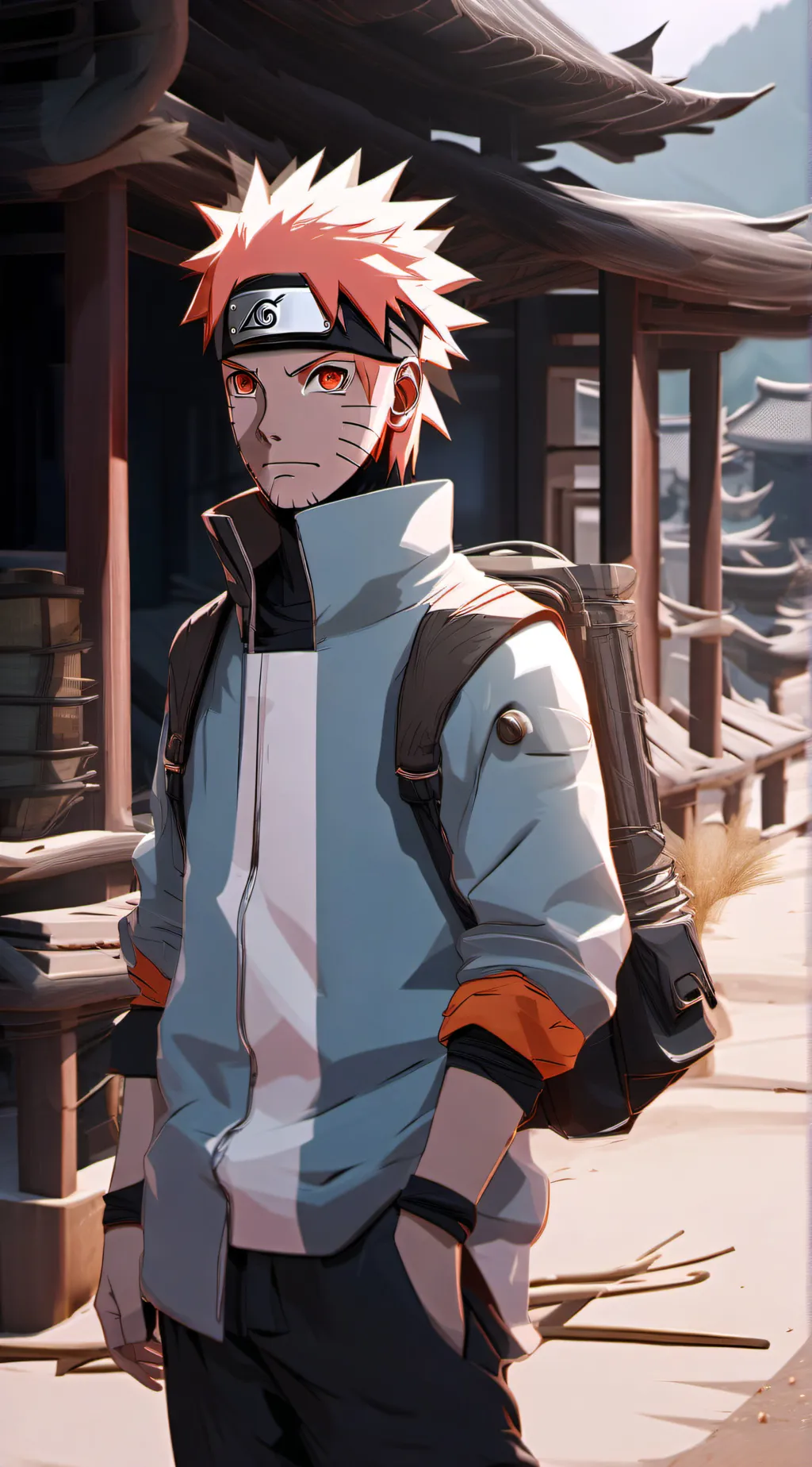 ai character: Naruto background