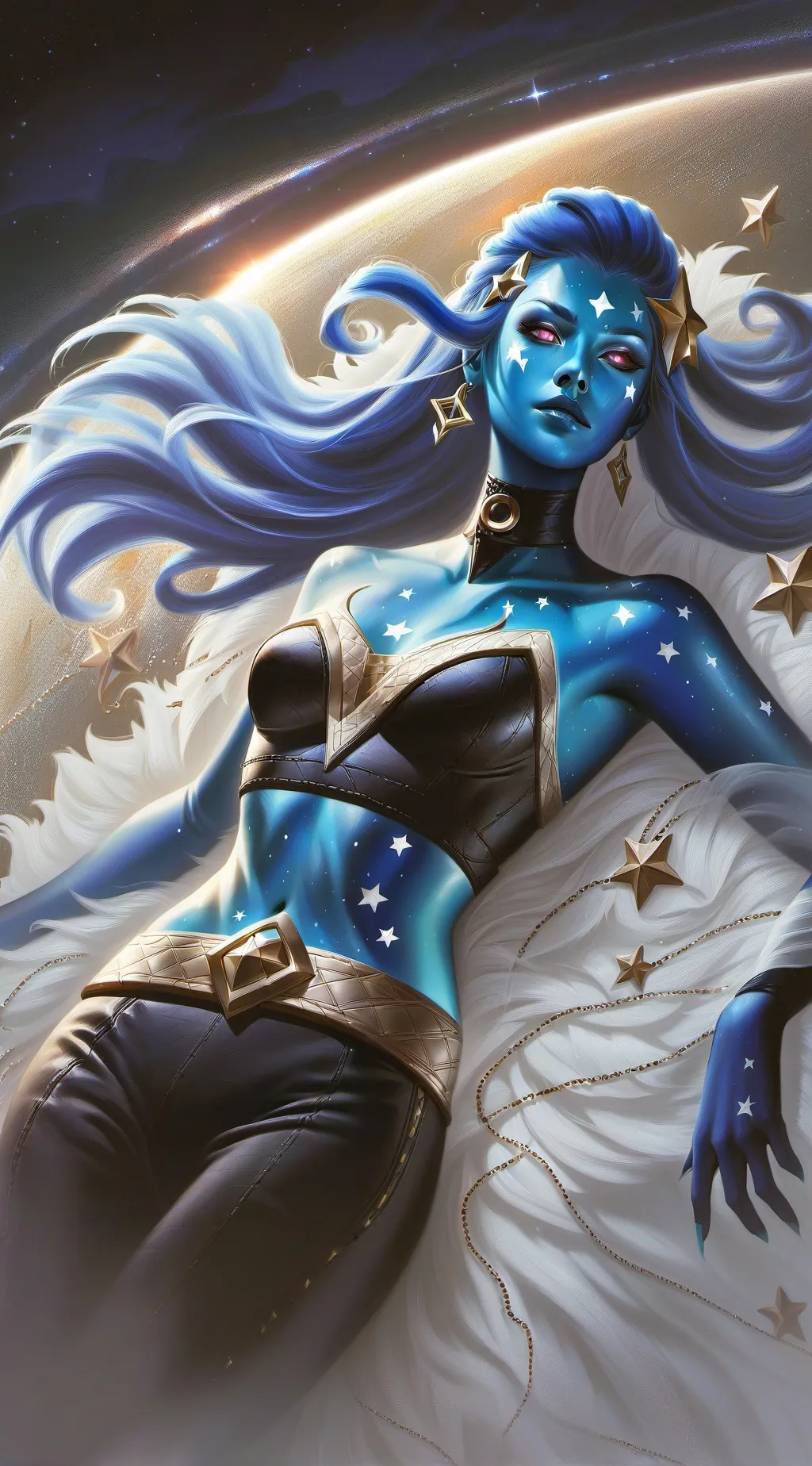ai character: Nova Starborne background
