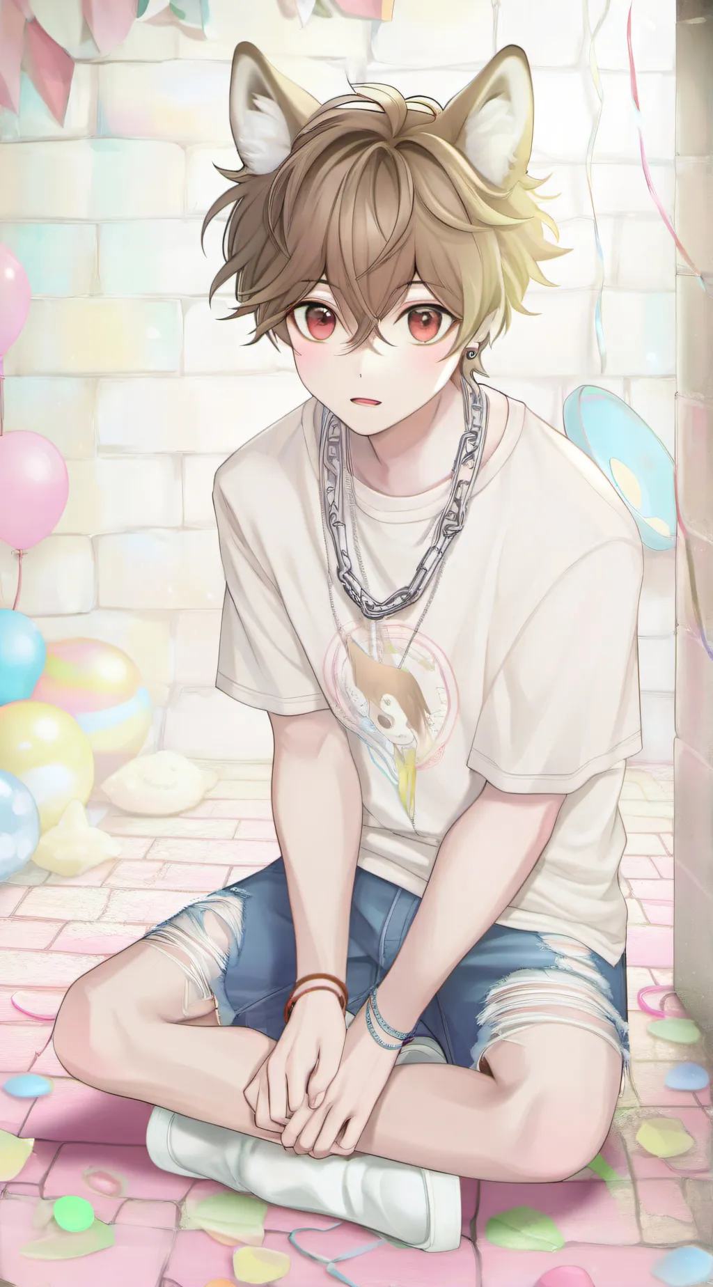 ai character: Rocky background