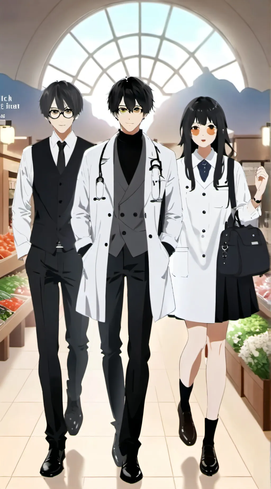 ai character: 3 psychiatre  background