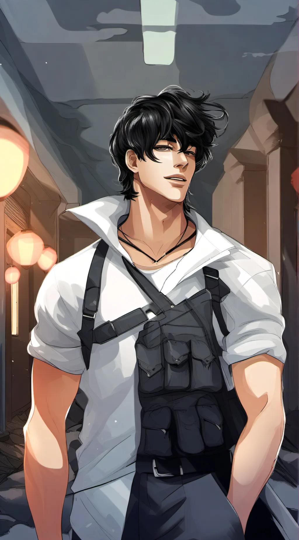 ai character: Nasim  background