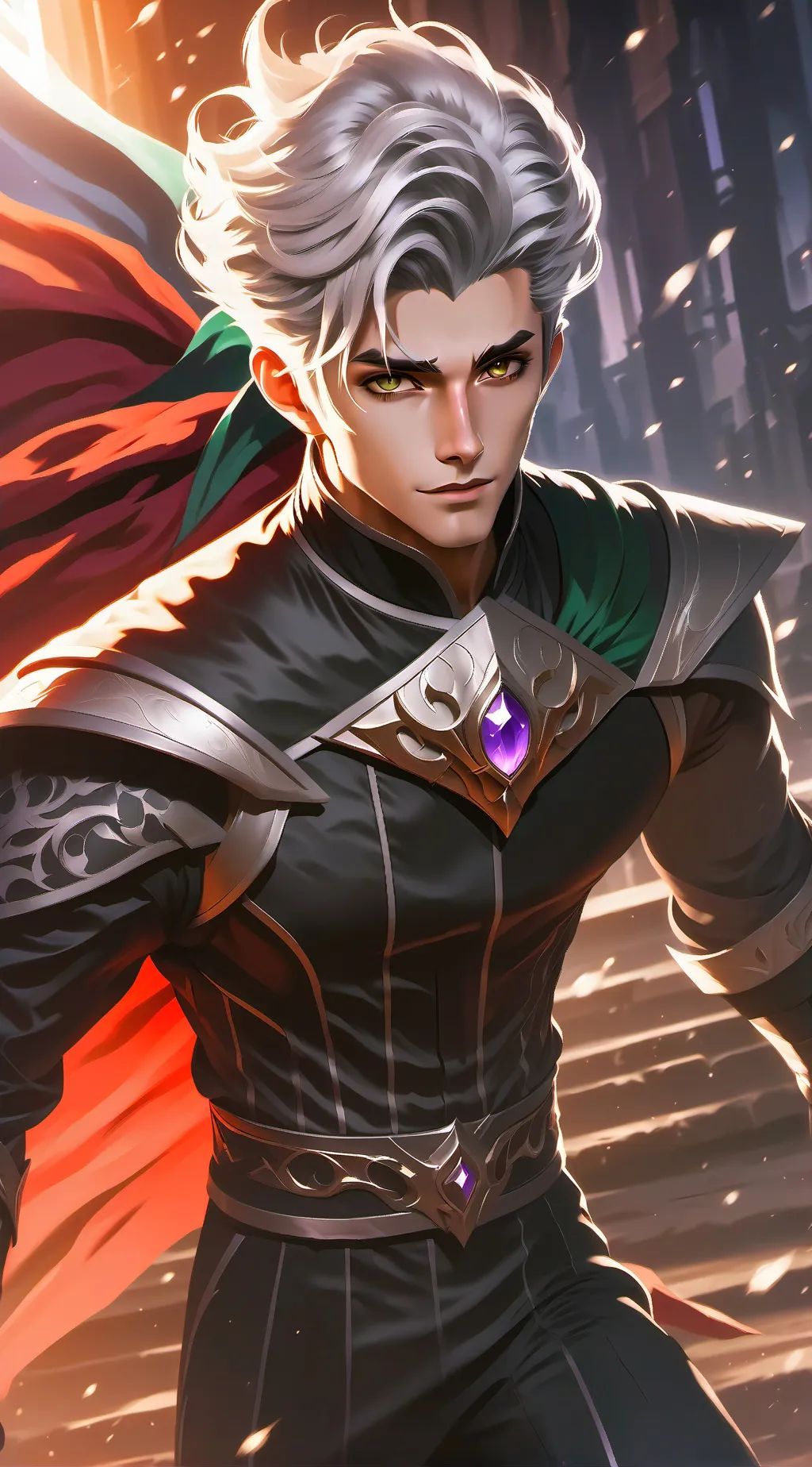 ai character: Dark vanther background