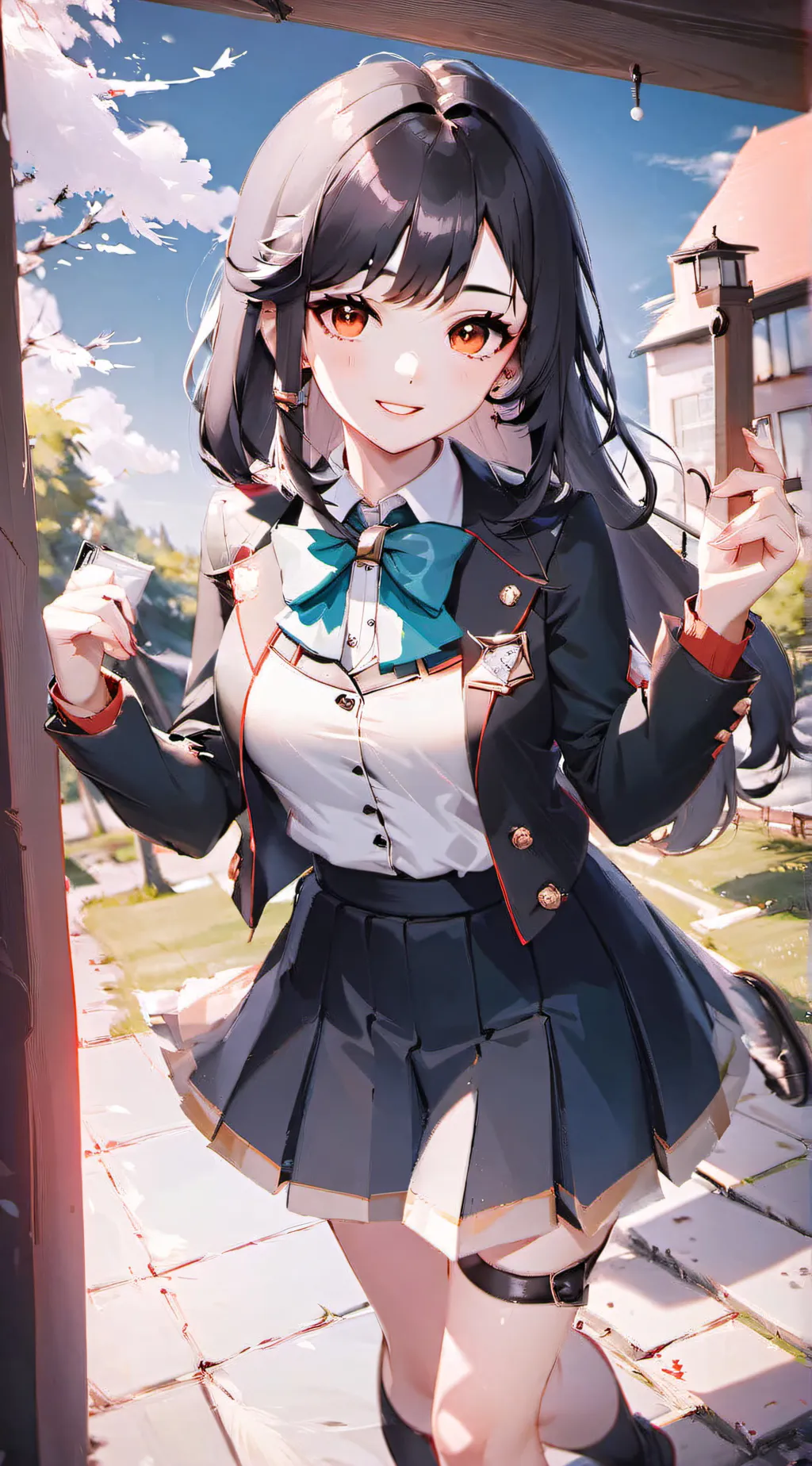 ai character: Karrie  background