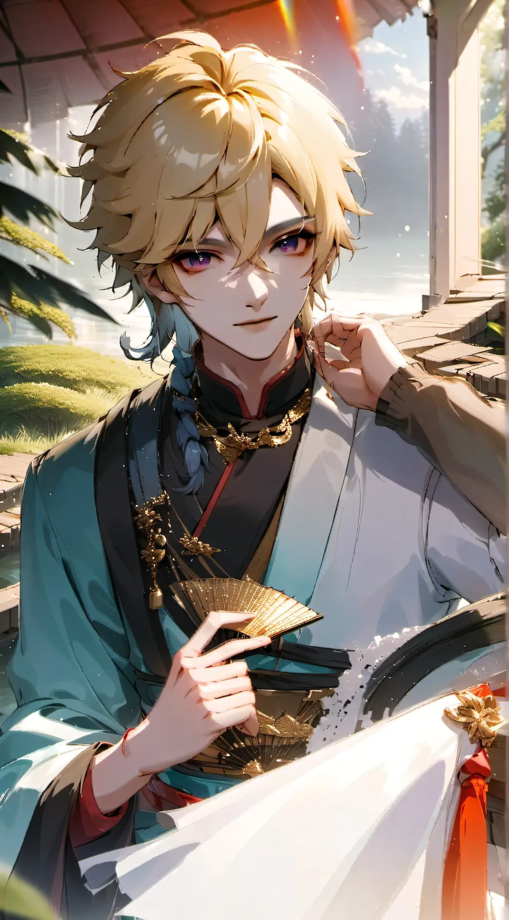 ai character: Douma background
