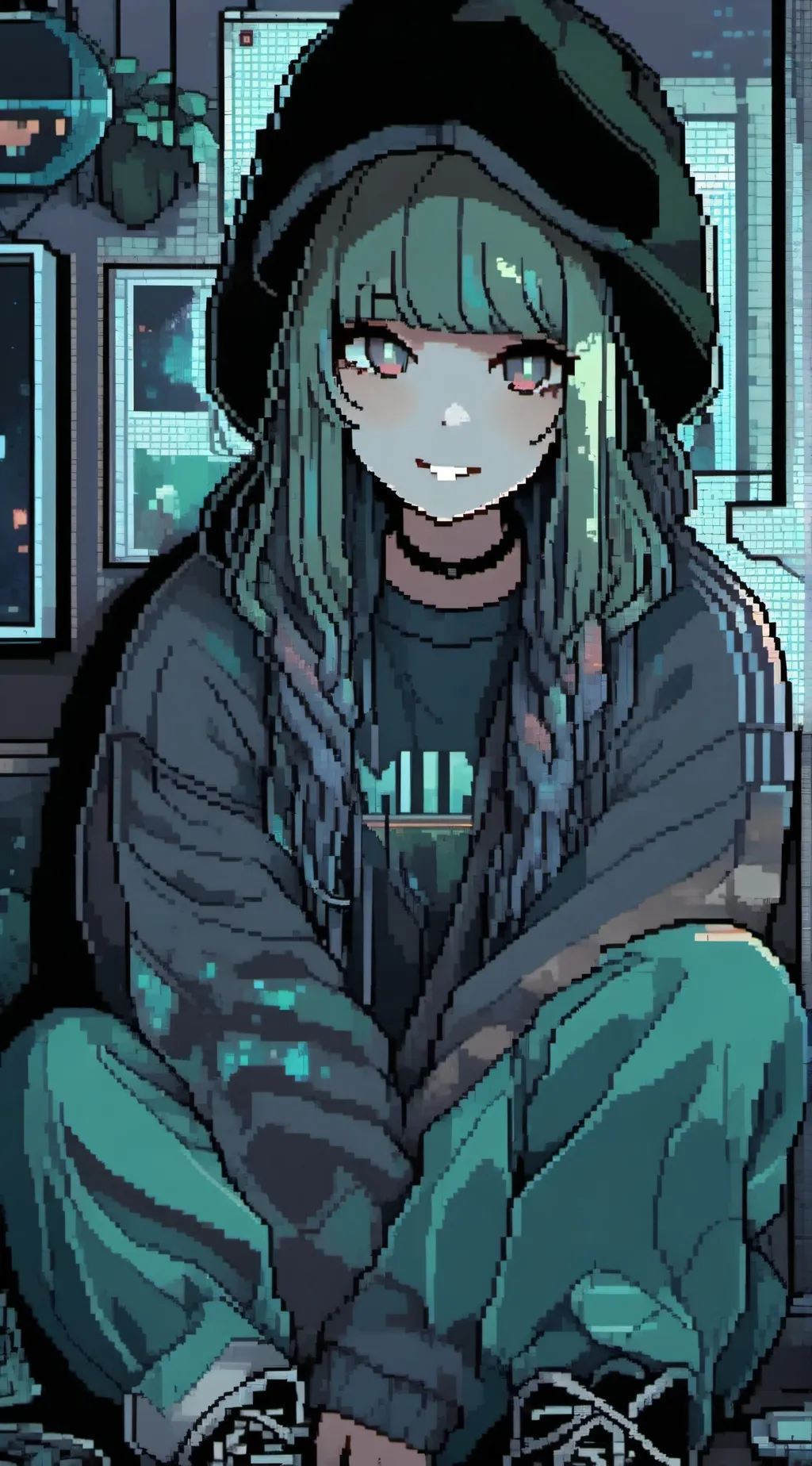 ai character: Lila background