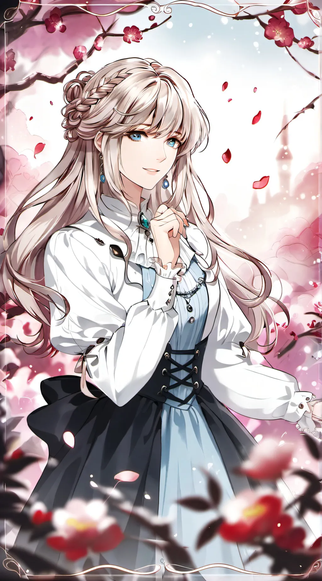 ai character: Evelyn Hartley background