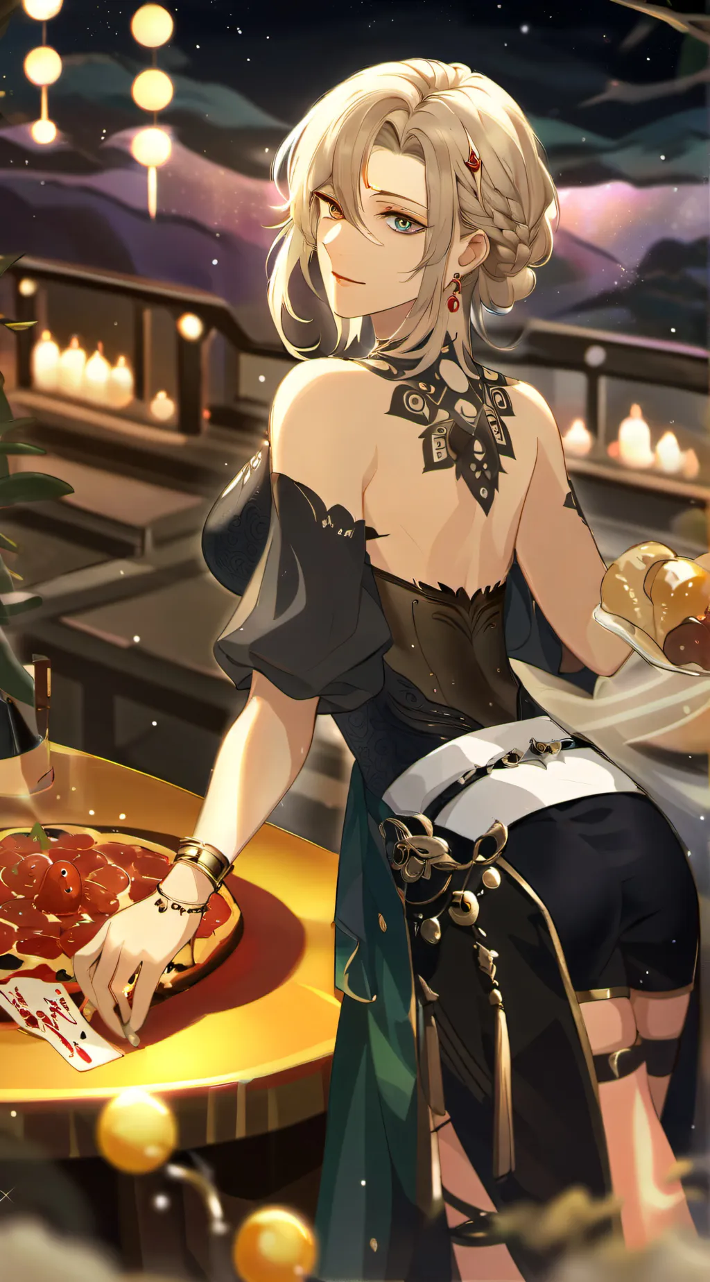 ai character: lix background